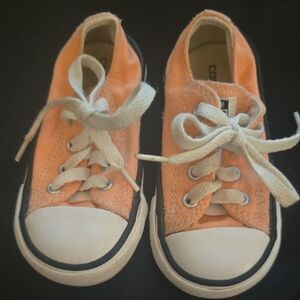 Converse Orange Kids Sneakers
